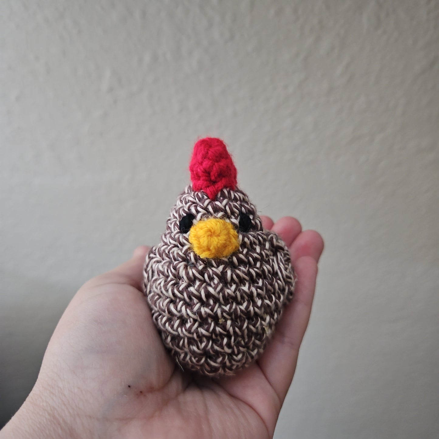 Crochet Chicken Amigurumi Plushie