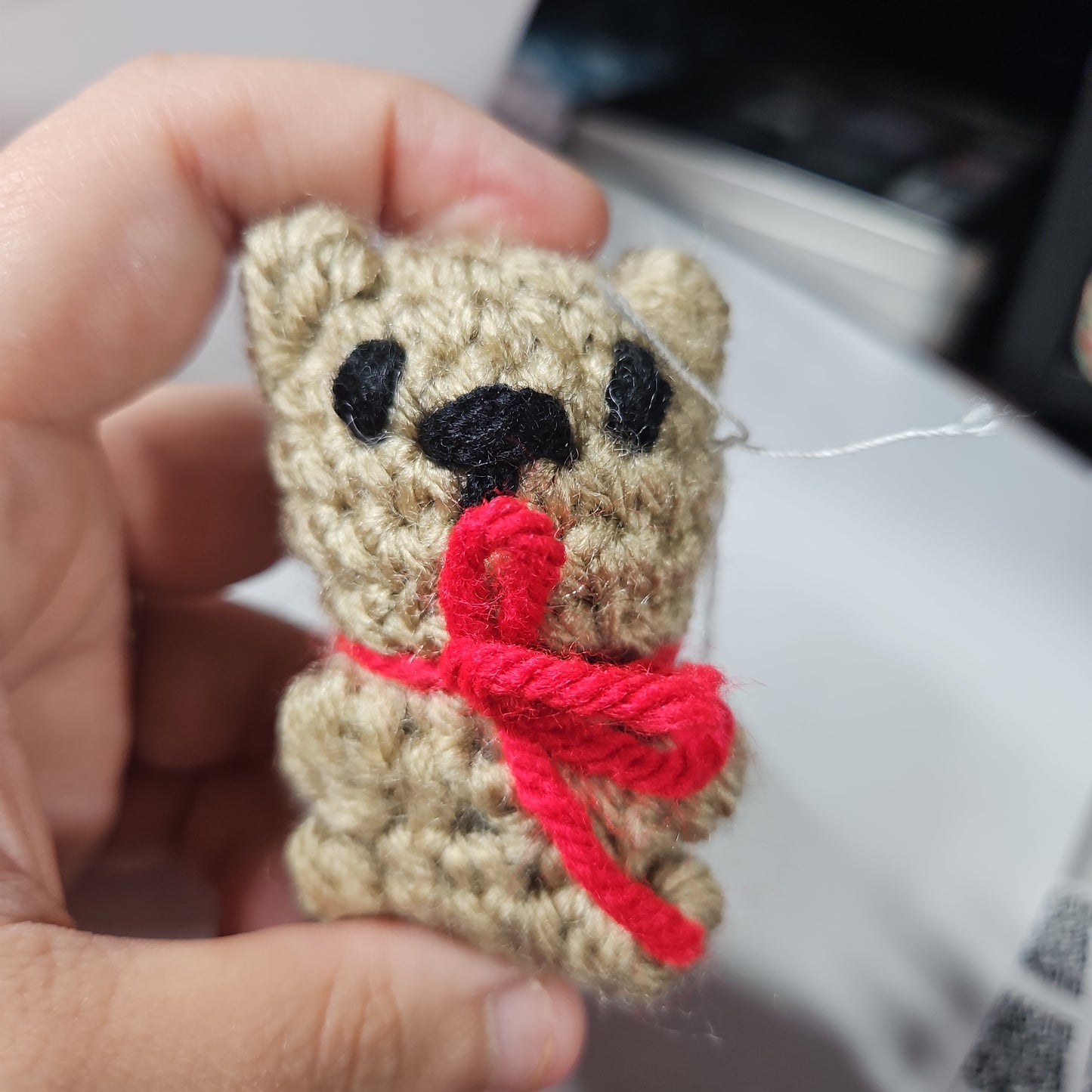 Mini Crochet Bear