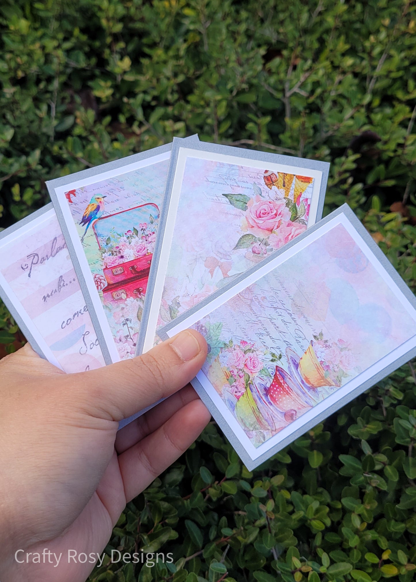 Handmade Mini Notecard Sets
