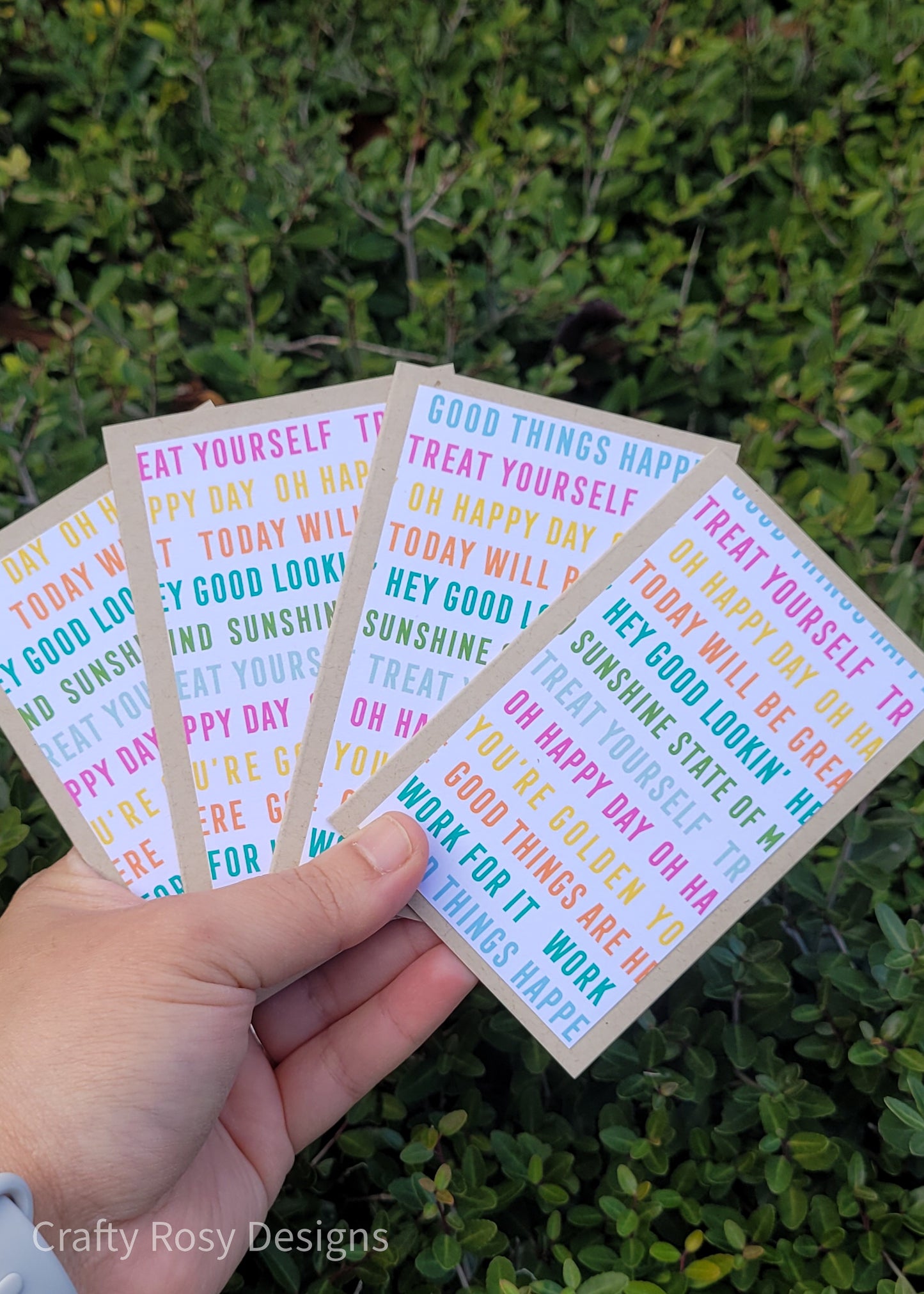Handmade Mini Notecard Sets
