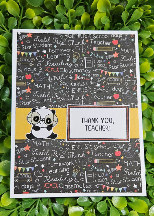 Teacher Thank You Card