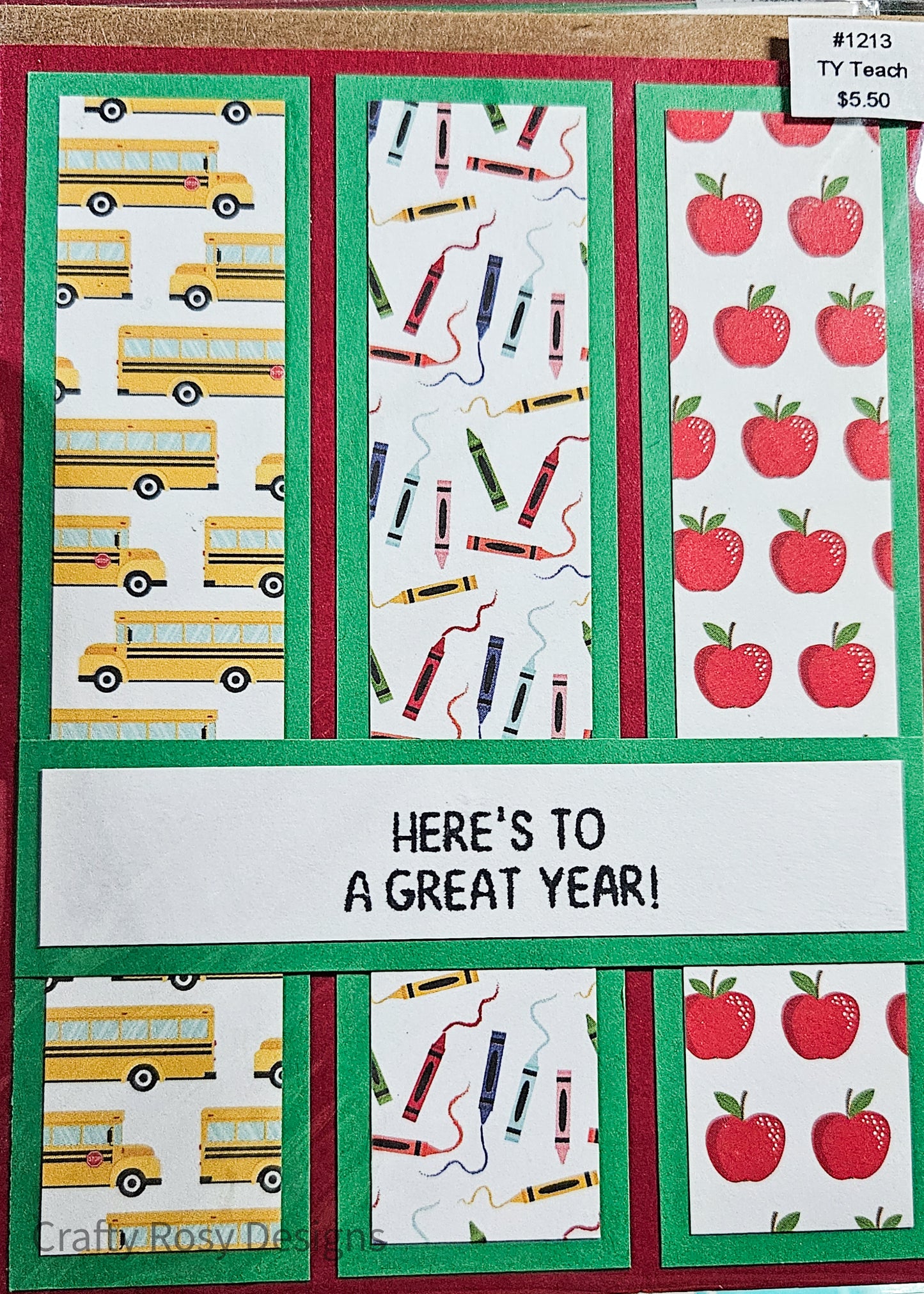 Teacher Thank You Card