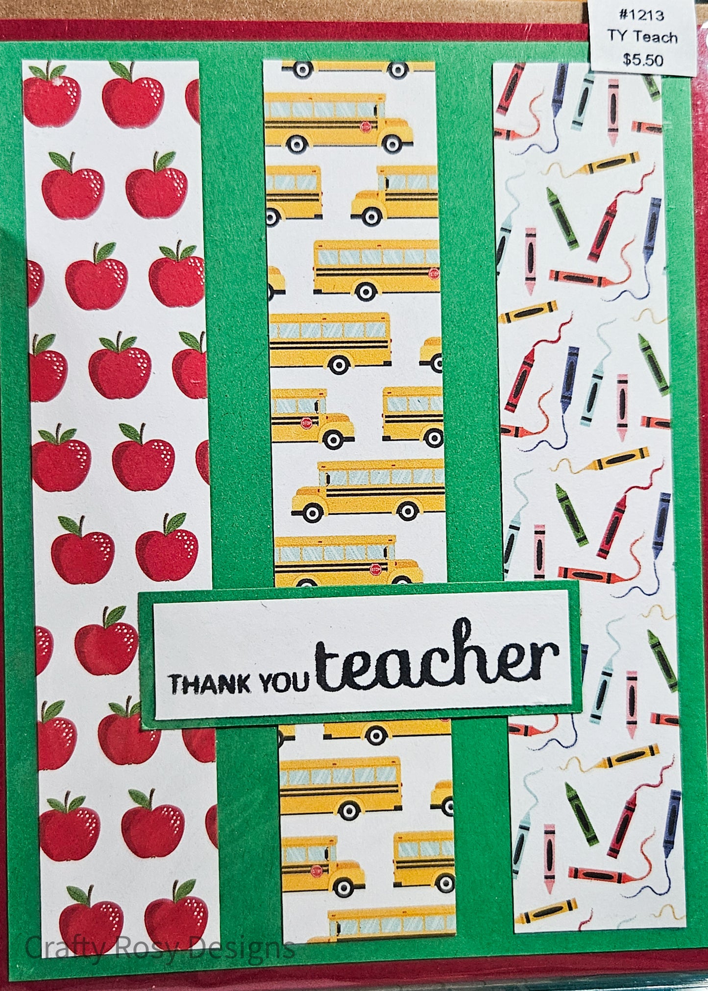 Teacher Thank You Card
