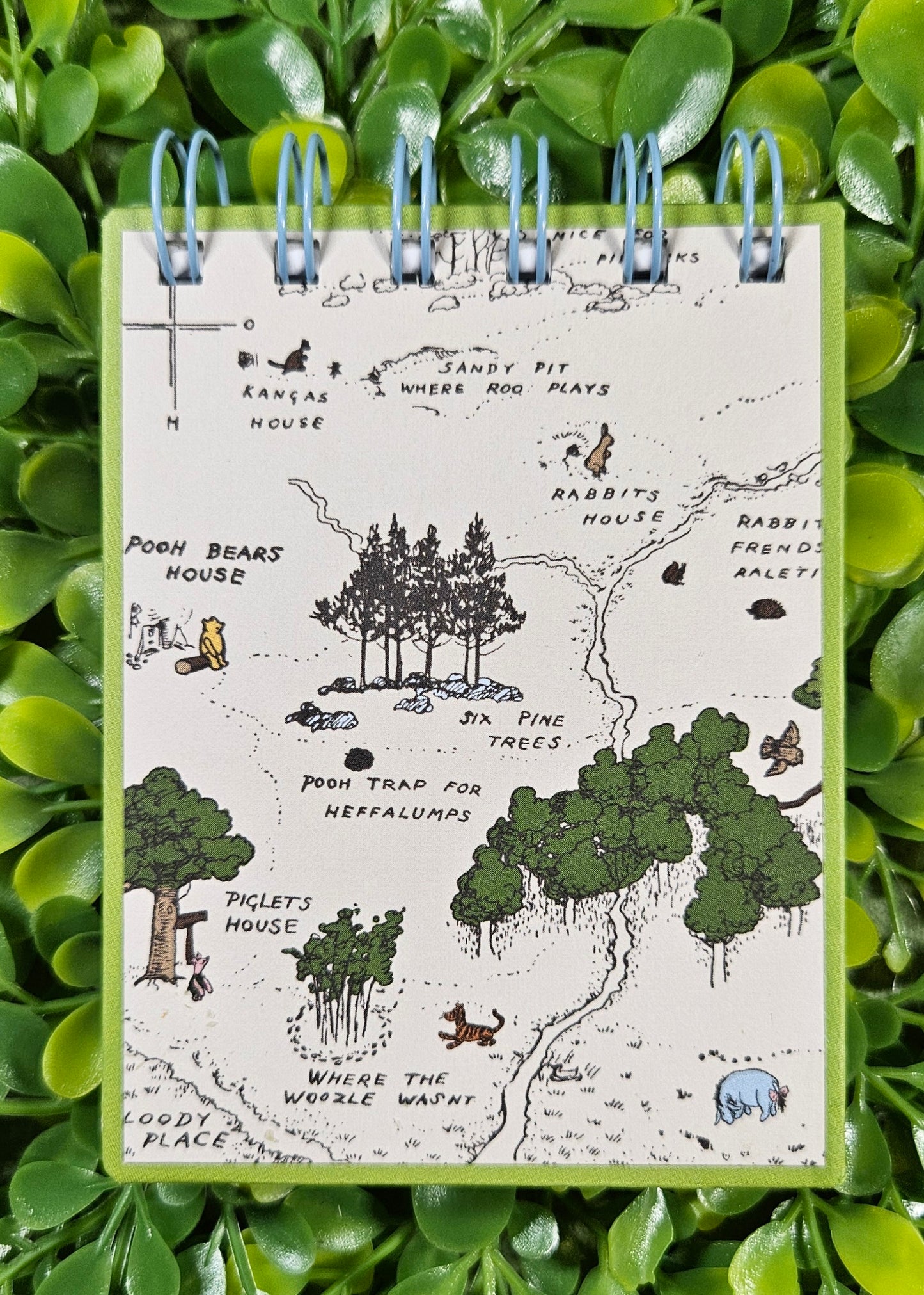 Handmade Wire-bound Mini Notebook
