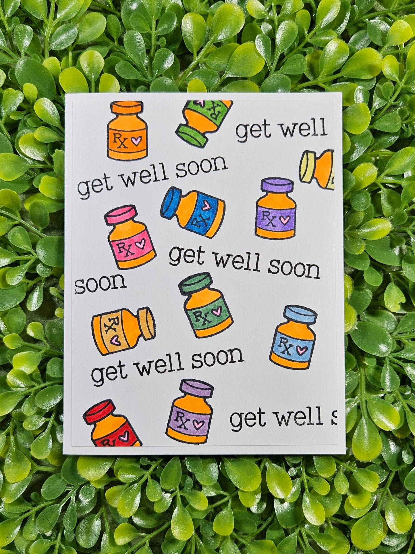 Handmade Get Well Soon Greeting Card – Cute, Charming Designs for Cheerful Recovery Wishes