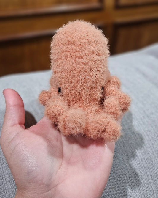 Kraken Crochet Stuffed Plushie - Mythical Fantasy Ocean Sea Creature