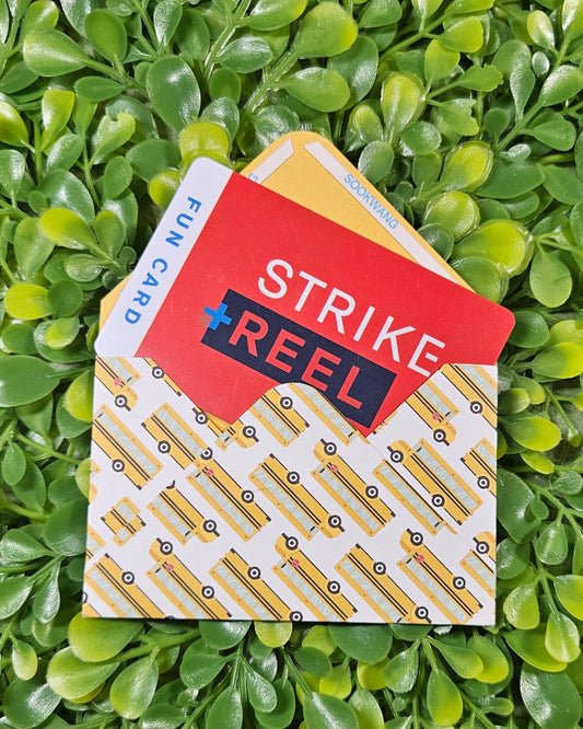 Teacher Appreciation Gift Card Holders - Set of Two Mini Gift Card Envelopes