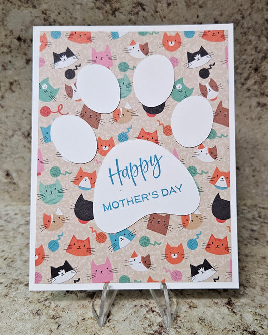 Mother’s Day Card for Dog Moms, Cat Moms, and Pet Moms – Cute Pet Themed Greeting Card