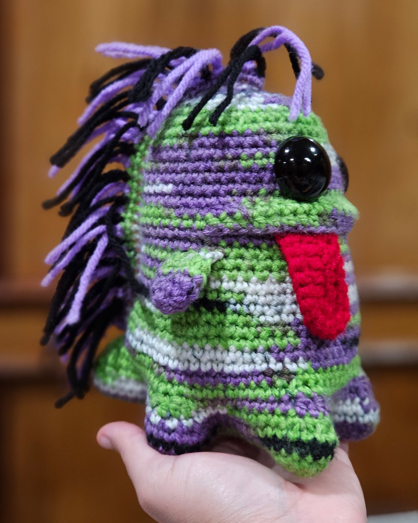 Colorful Crochet Alien Monster Plushie