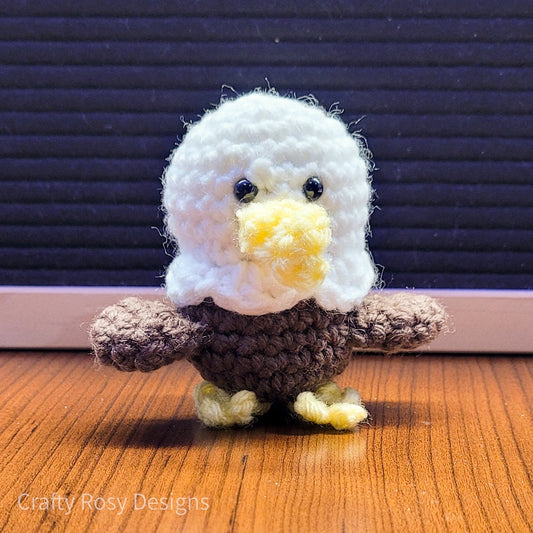 Crochet Bald Eagle plush