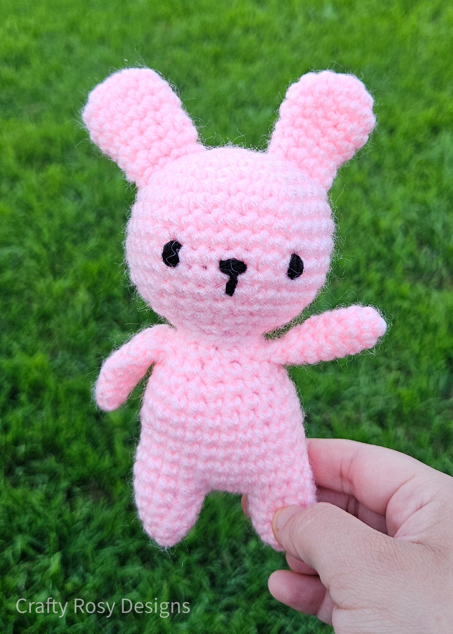 Crochet Bunny Amigurumi Plushie