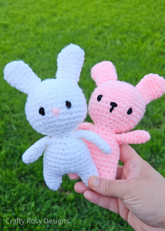 Crochet Bunny Amigurumi Plushie