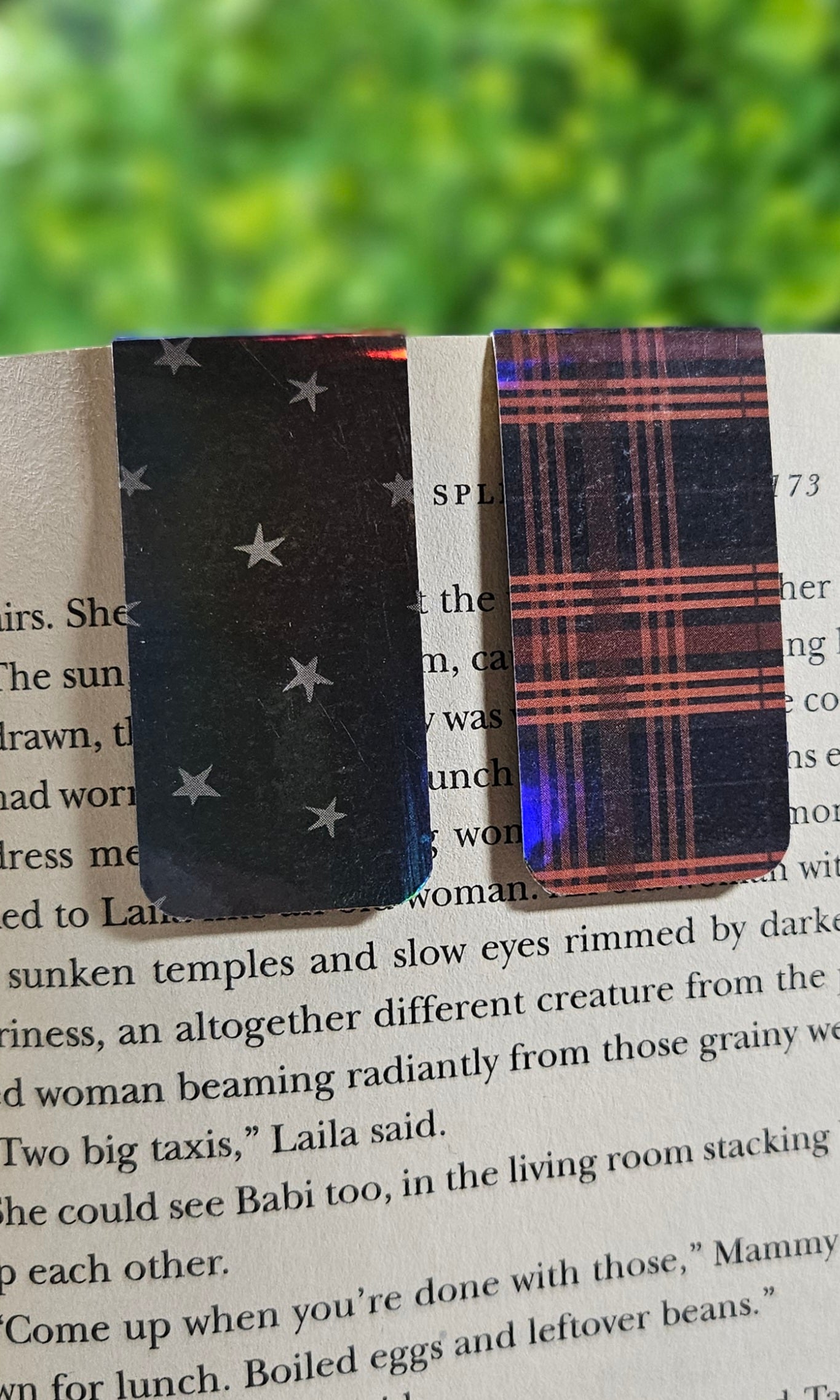 Holographic Halloween Magnetic Bookmarks - Bookish Accessories and Gifts for Readers and Stationery Lovers