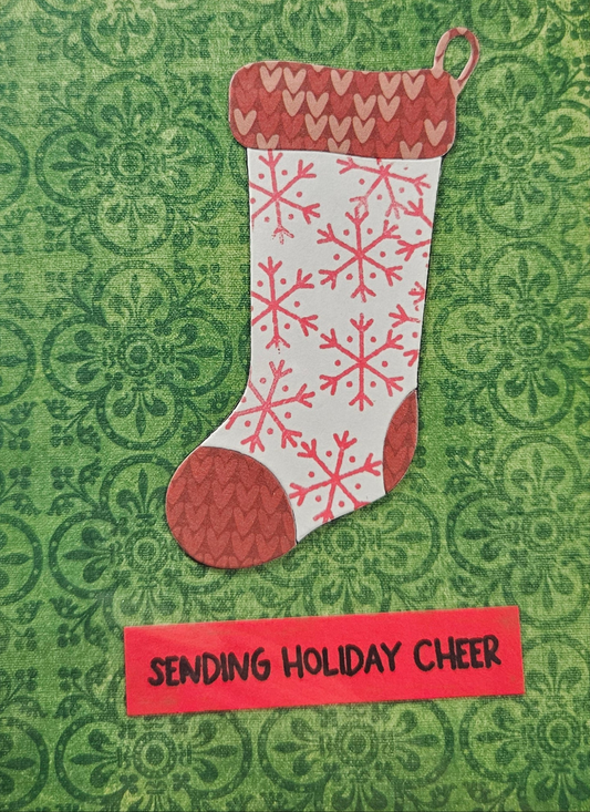 Stocking Christmas Card