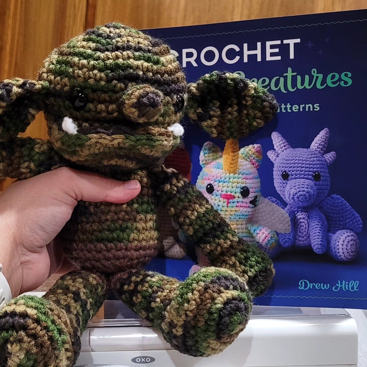 Handmade Crochet Ogre Plushie – Cute & Cuddly Fantasy Monster Toy