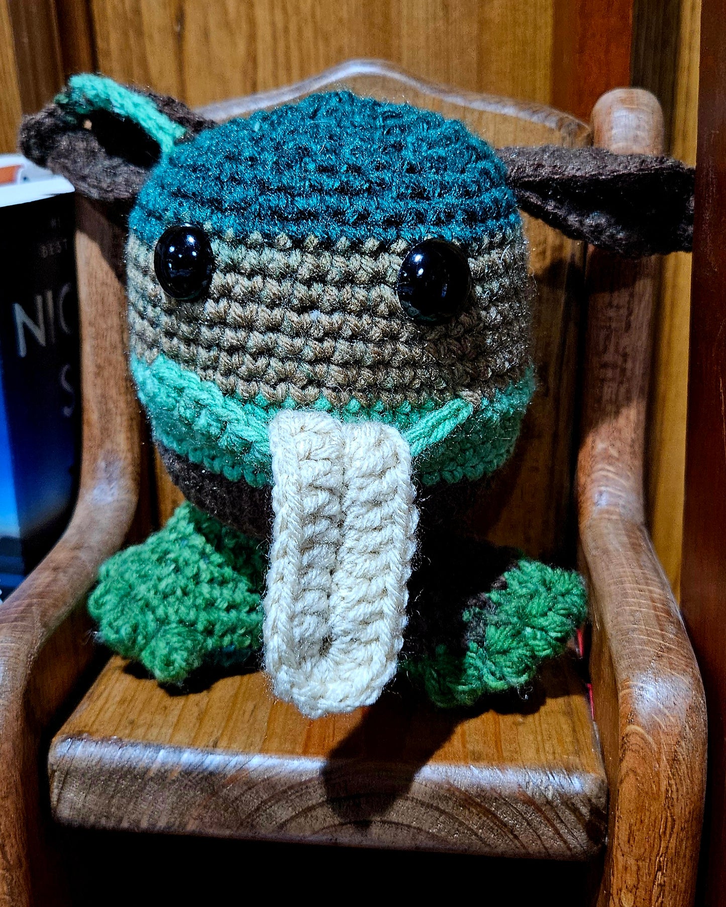 Colorful Crochet Alien Monster Plushie - Unique, Kooky, Oddball Stuffed Creature