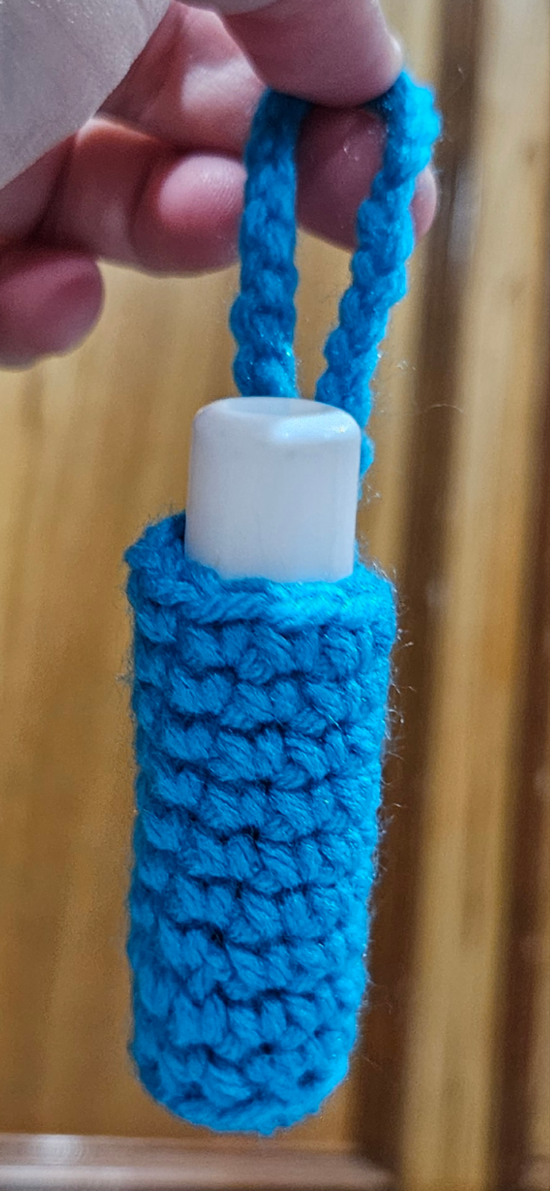 Crochet Lip Balm Holder