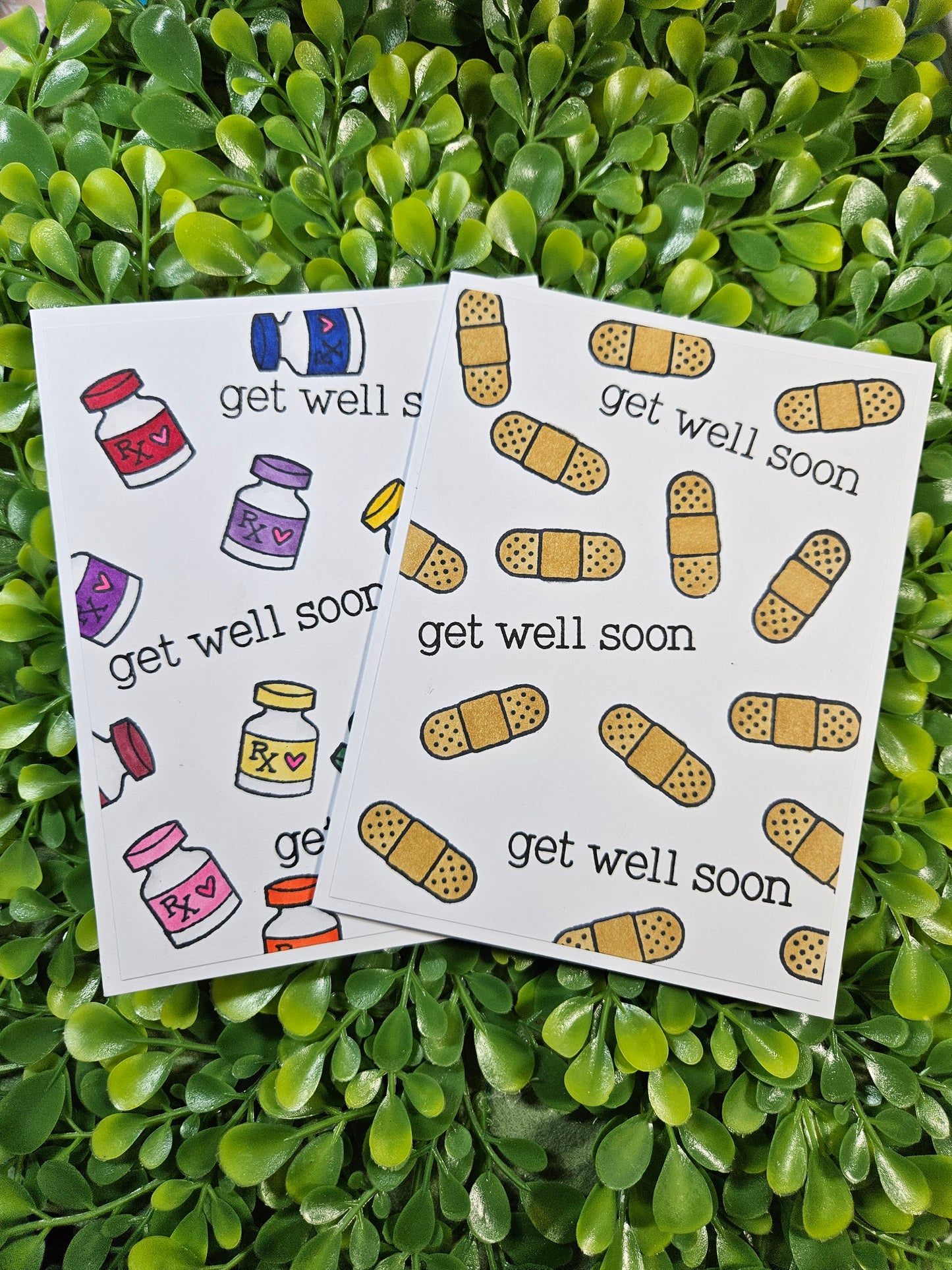 Handmade Get Well Soon Greeting Card – Cute, Charming Designs for Cheerful Recovery Wishes