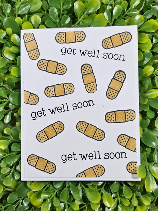 Handmade Get Well Soon Greeting Card – Cute, Charming Designs for Cheerful Recovery Wishes