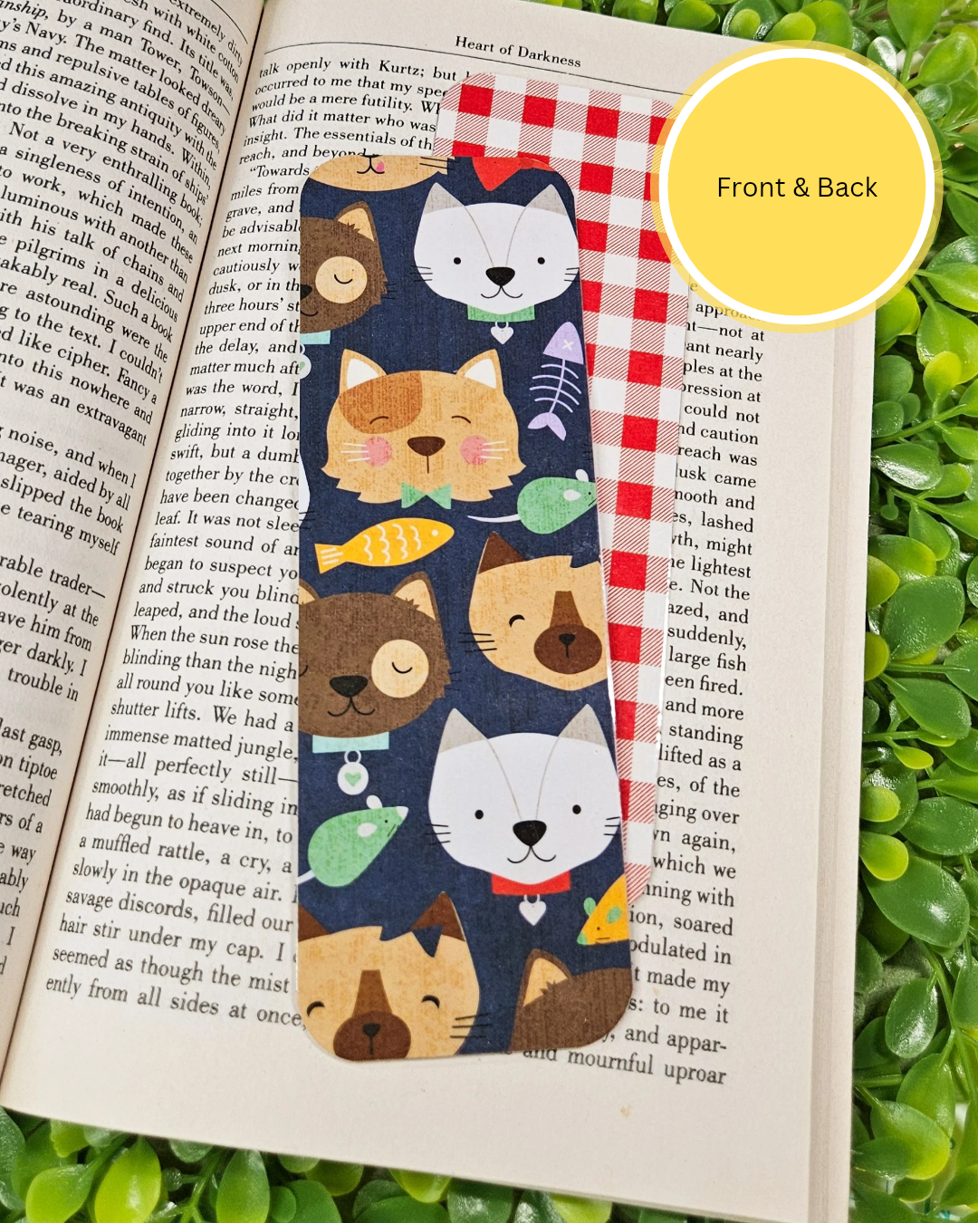 Handmade Laminated Bookmarks β Cute and Quirky Bookmarks for Readers, Gifts for Book Lovers, Unique Gifts, Literary Gifts, Bookish Things and Accessories