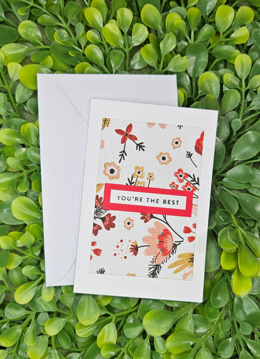 Handmade Valentine's & Galentine's Mini Notecard Set