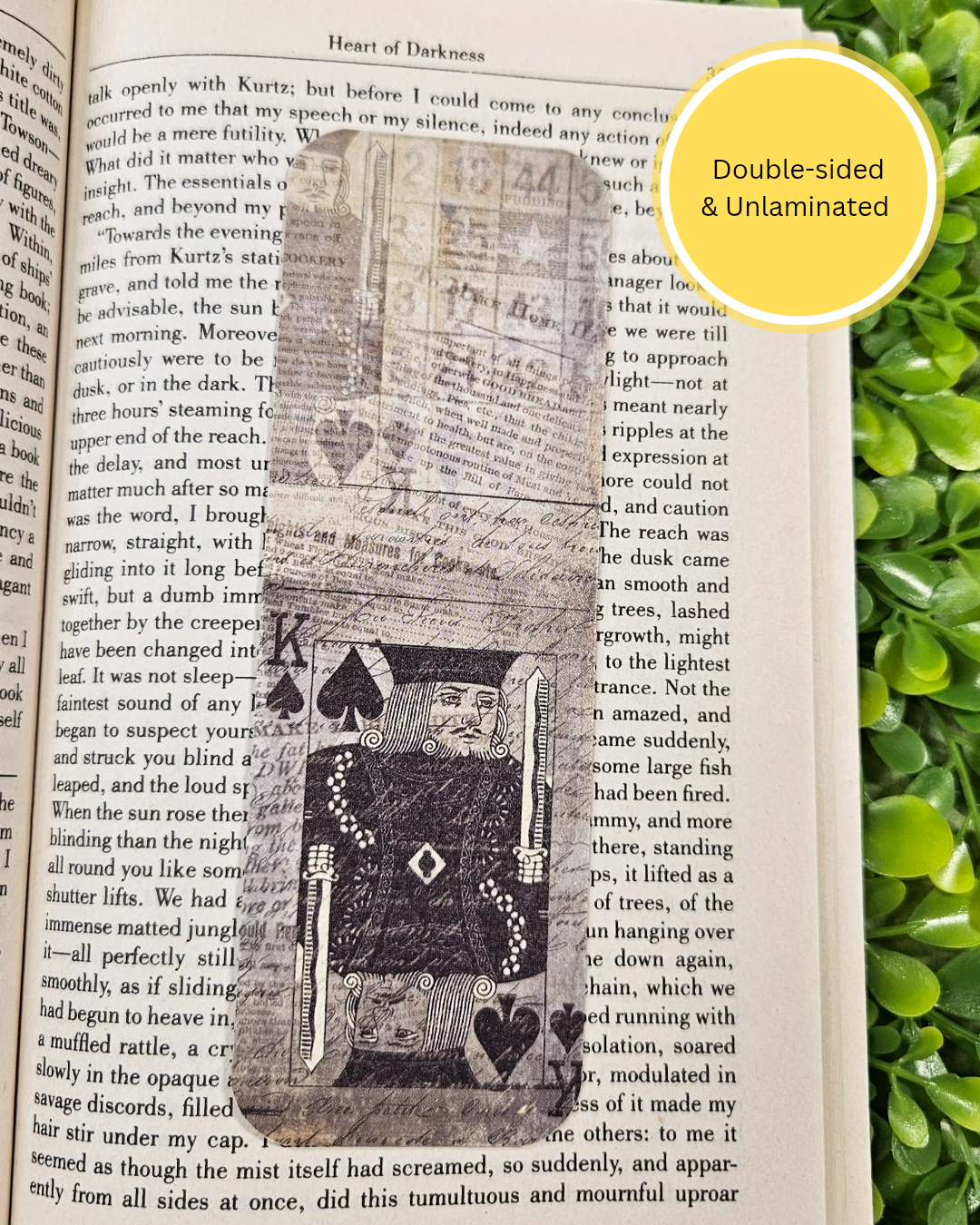 Handmade Unlaminated Bookmarks β Cute and Quirky Bookmarks for Readers, Gifts for Book Lovers, Unique Gifts, Literary Gifts, Bookish Things and Accessories