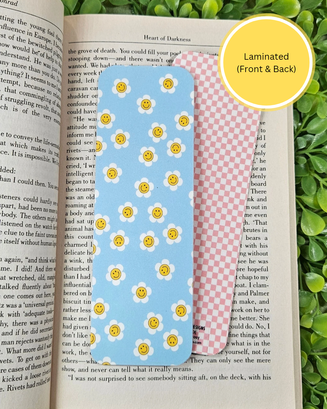 Handmade Laminated Bookmarks β Cute and Quirky Bookmarks for Readers, Gifts for Book Lovers, Unique Gifts, Literary Gifts, Bookish Things and Accessories