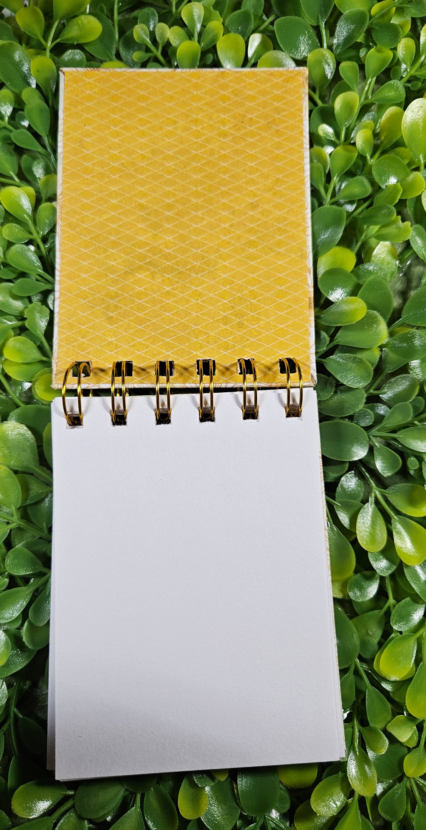 Handmade Wire-bound Mini Notebook