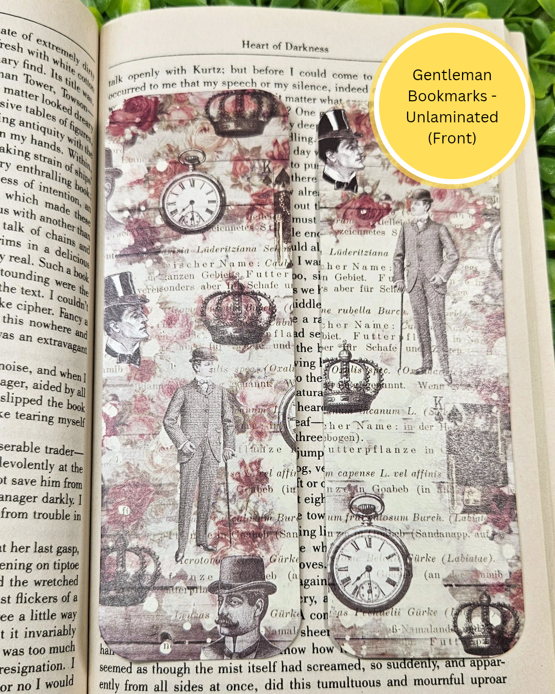 Handmade Unlaminated Bookmarks β Cute and Quirky Bookmarks for Readers, Gifts for Book Lovers, Unique Gifts, Literary Gifts, Bookish Things and Accessories