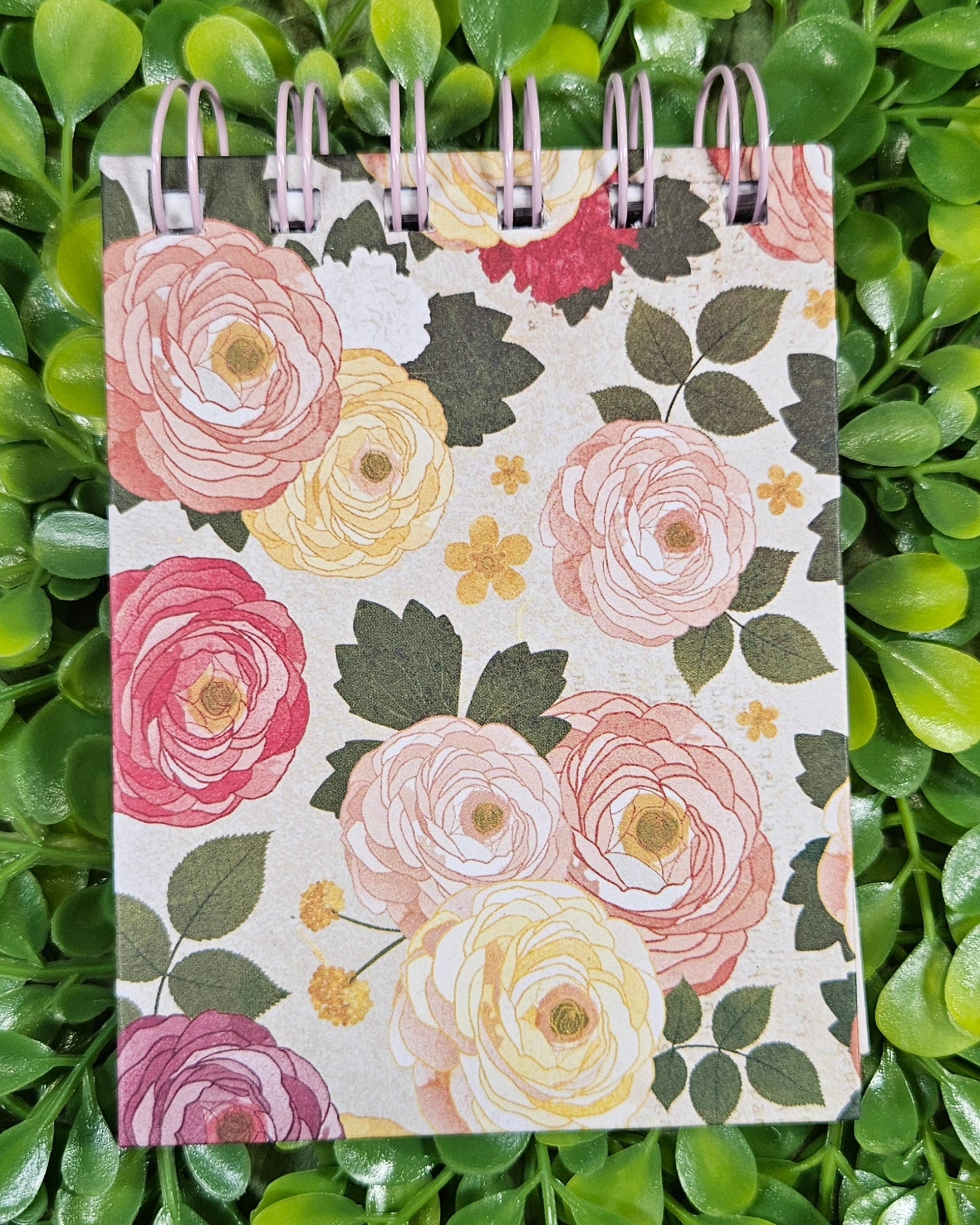 Handmade Wire-bound Mini Notebook