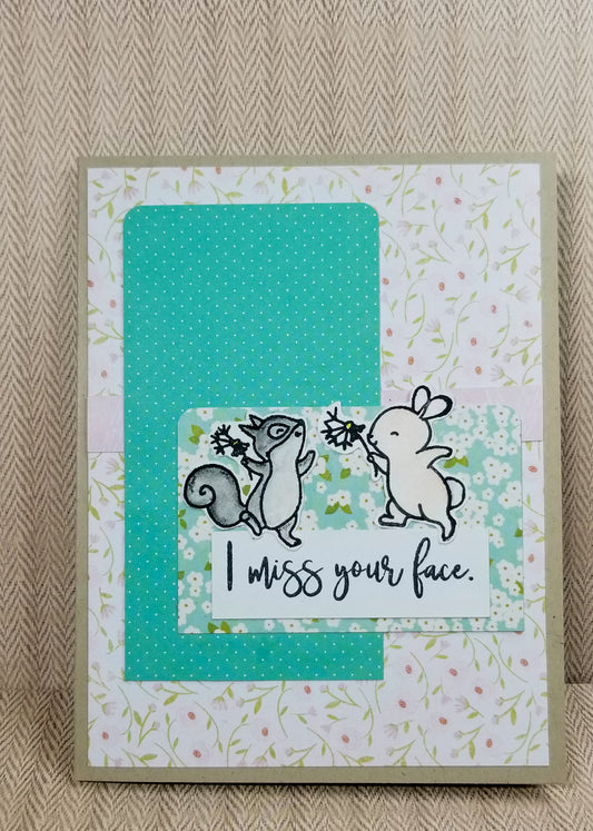 Missing You Card