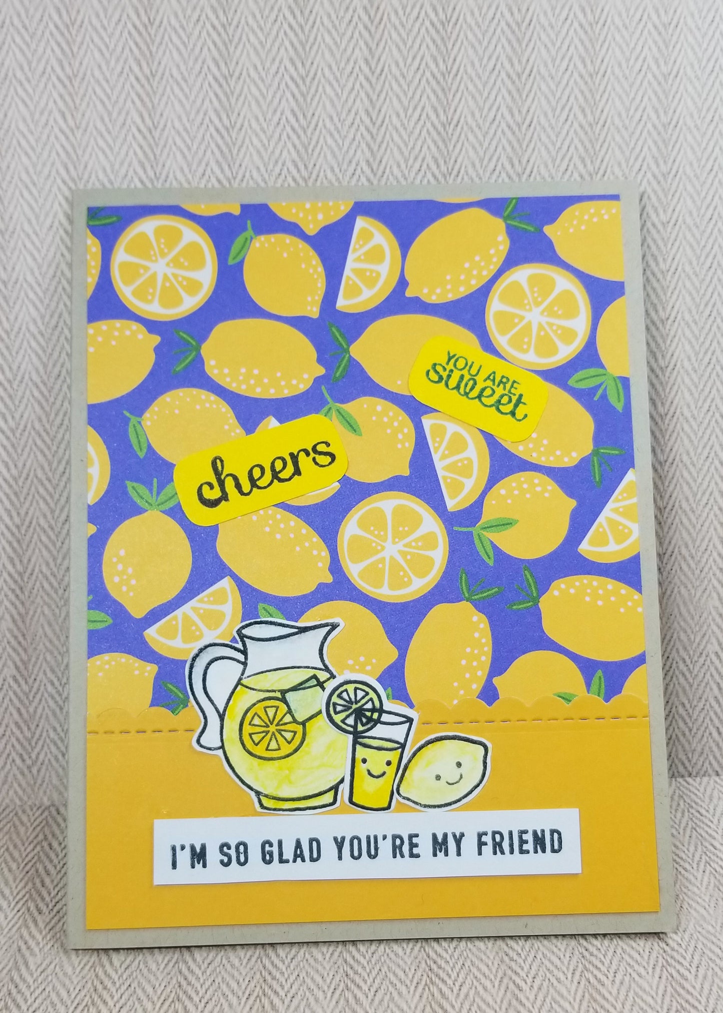 Lemonade Friendship Card