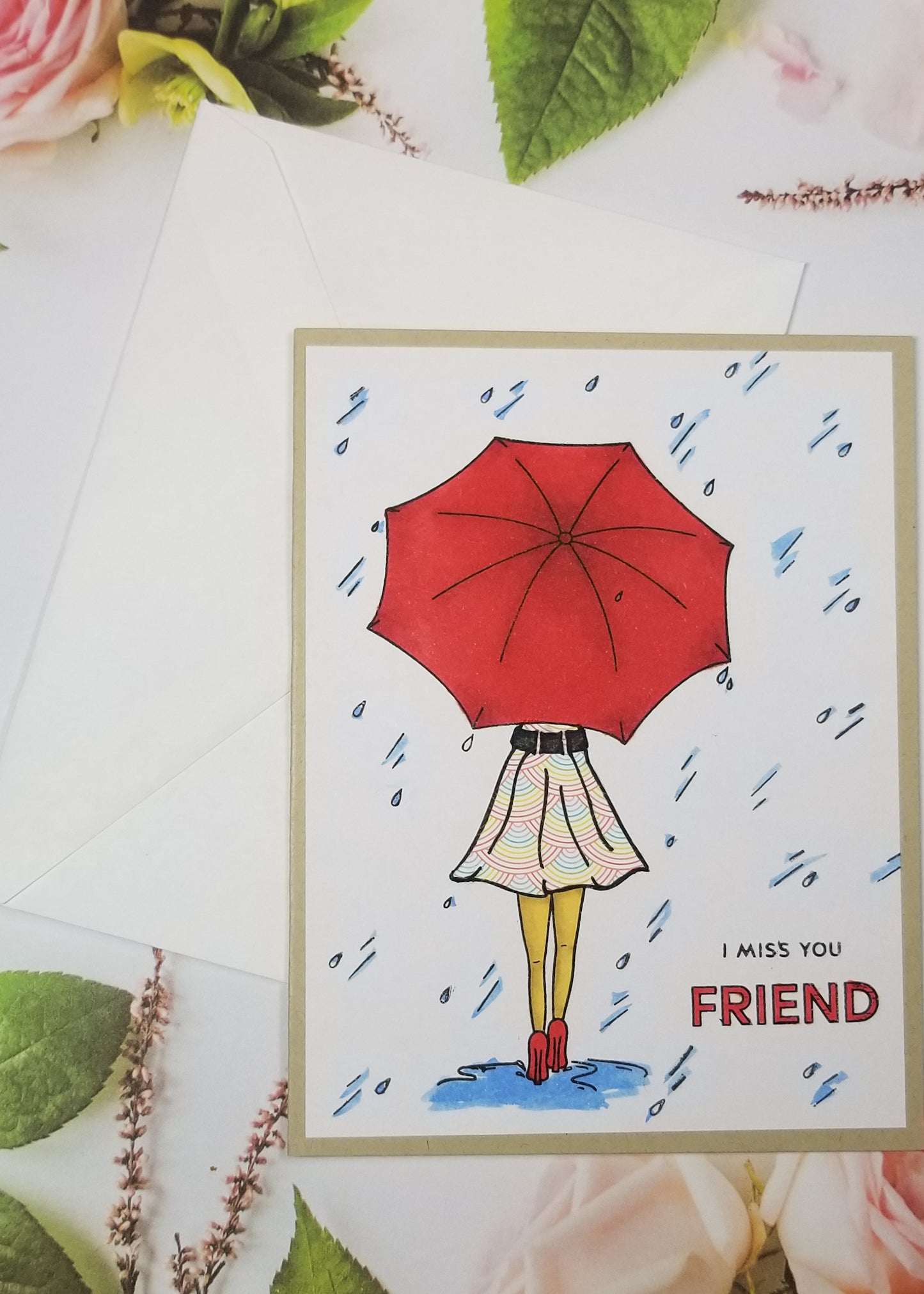 Missing You Cards - Rainbow