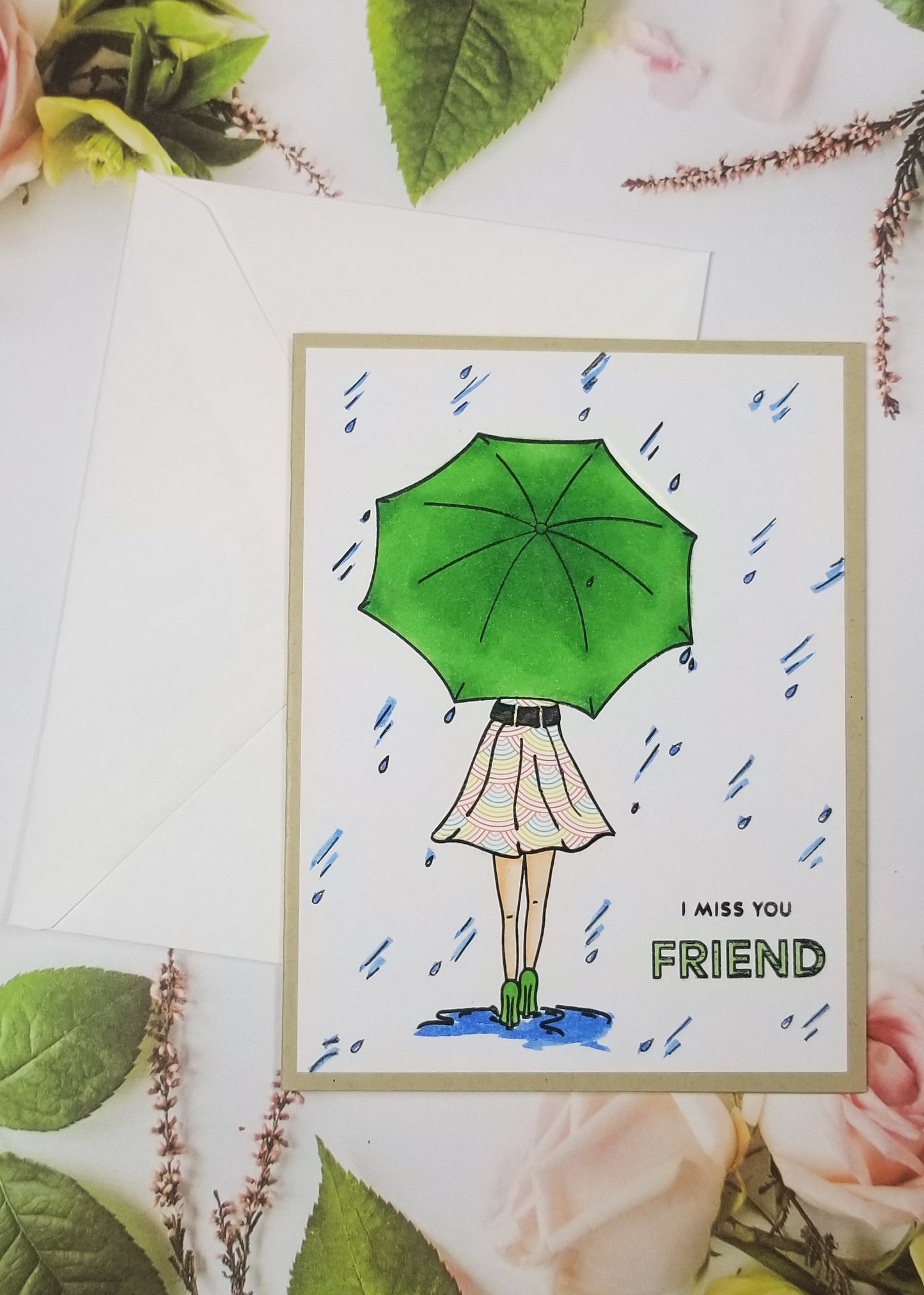 Missing You Cards - Rainbow