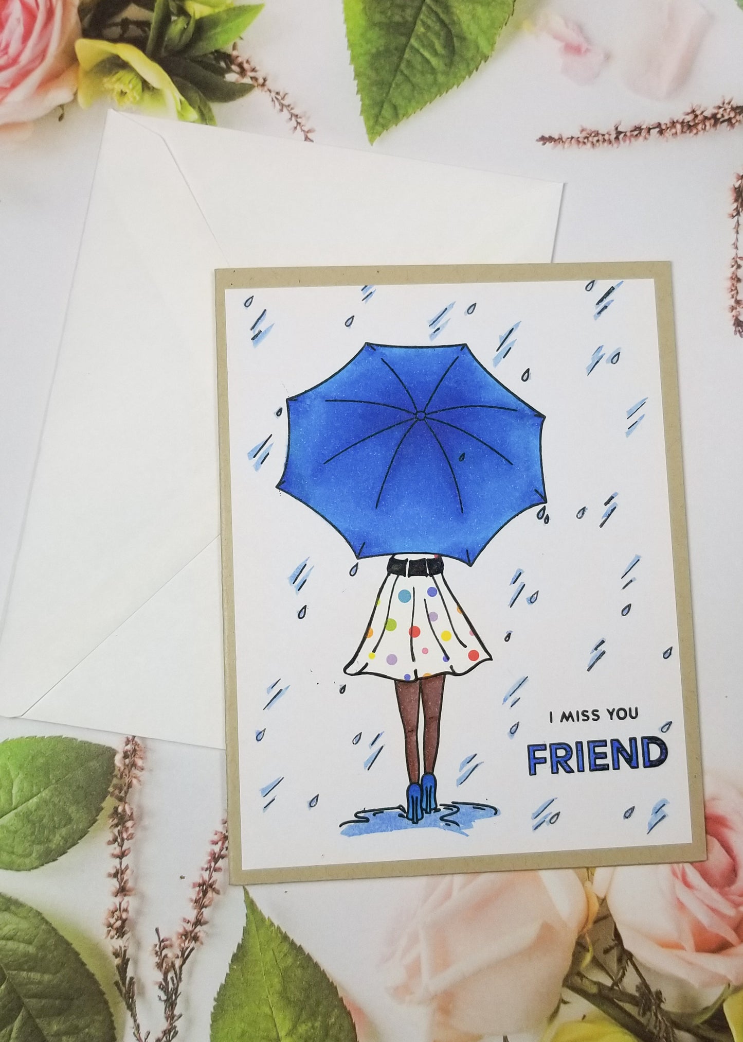 Missing You Cards - Rainbow