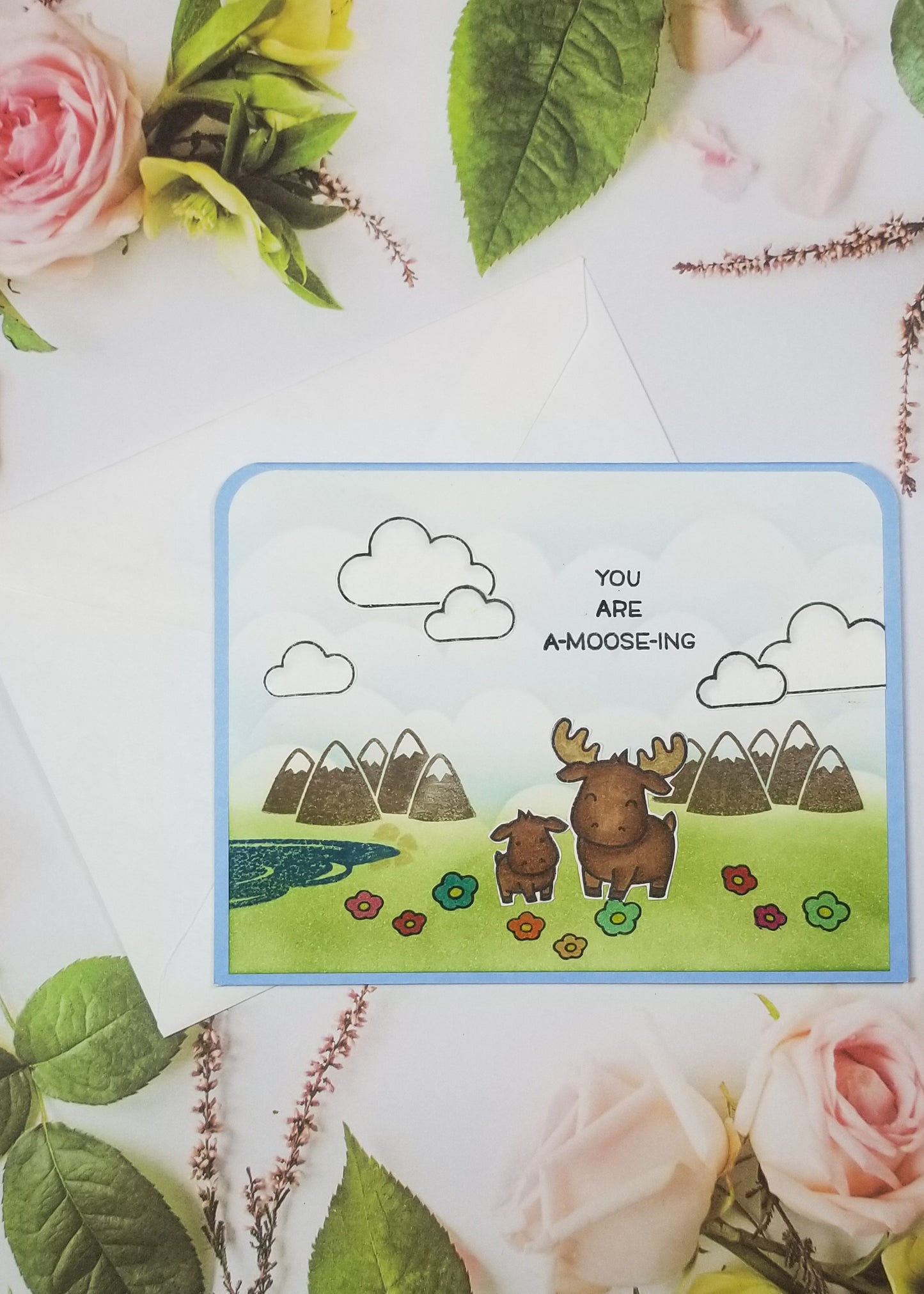 Punny Moose Father's Day Cards