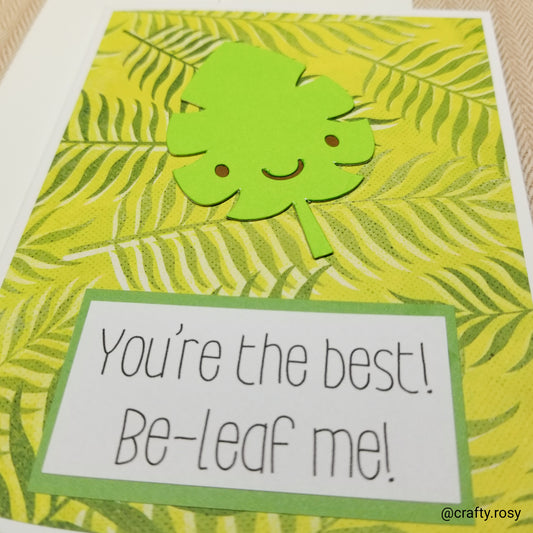 Leaf Encouragement Cards