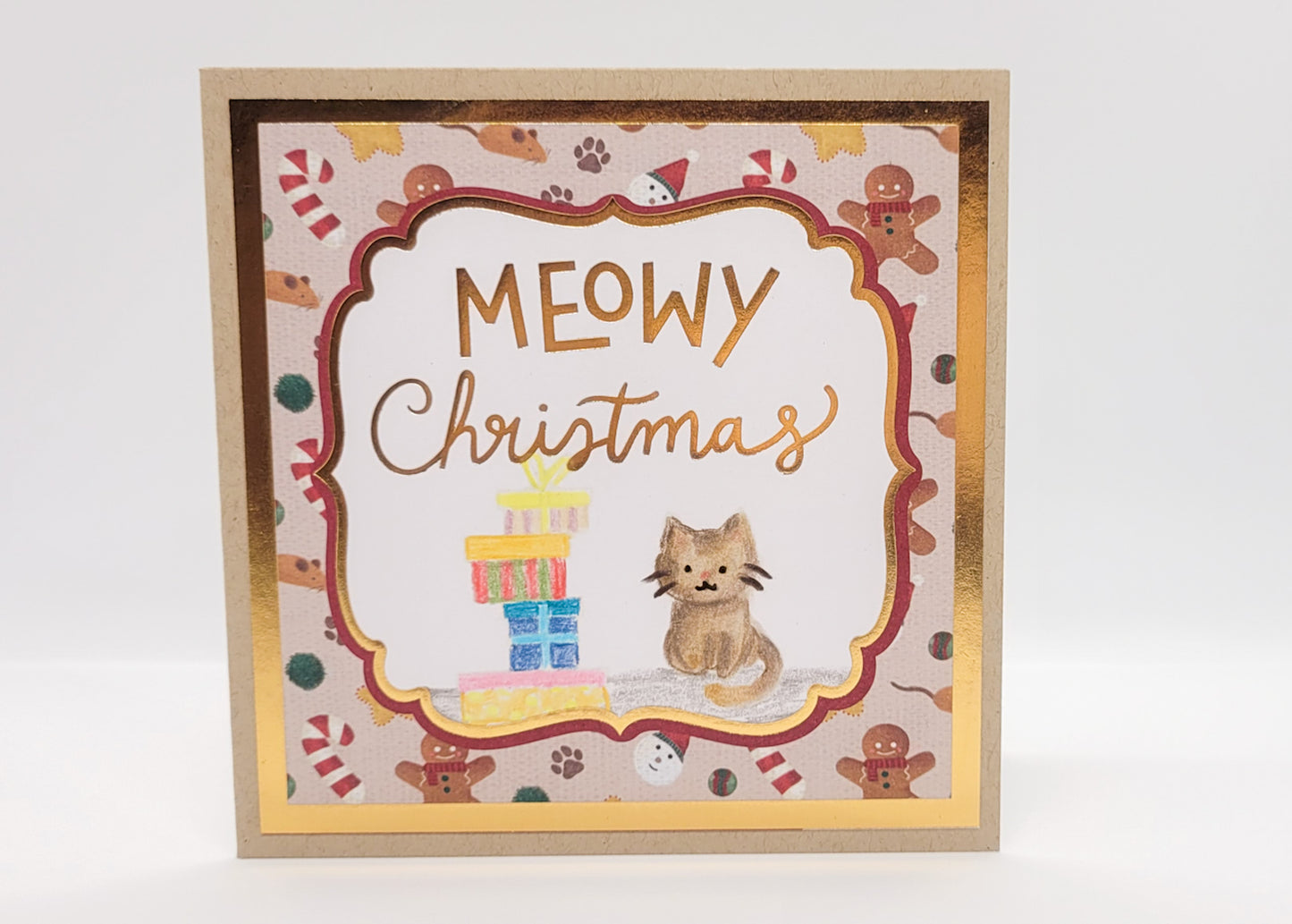 Square Pet Holiday Cards