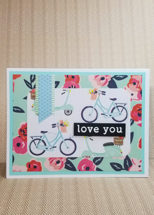 Love You Springtime Card