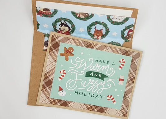 Furry Holiday Card