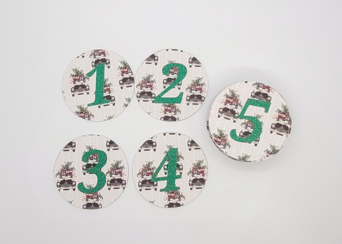 Advent Holiday Gift Tags