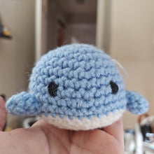 Load image into Gallery viewer, Crochet Whale Plushie
