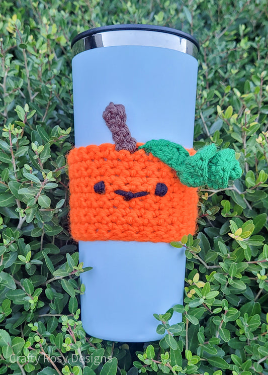 Pumpkin Coffee Cup Cozy