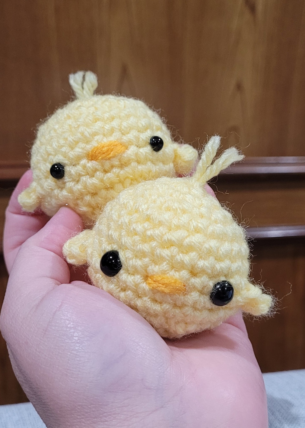 Baby Chick Crochet Amigurumi Plushie