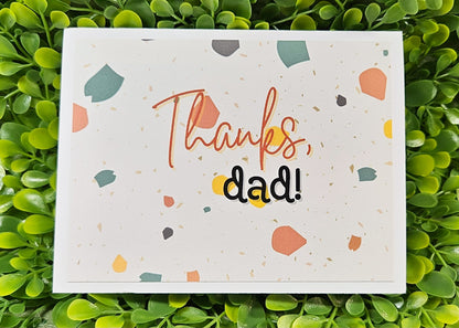 Terrazzo Father's Day Cards