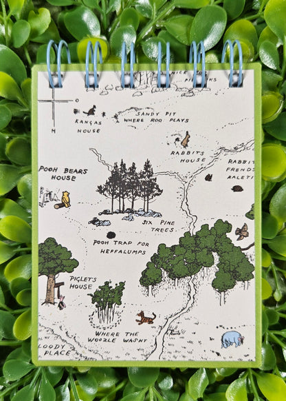 Handmade Wire-bound Mini Notebook