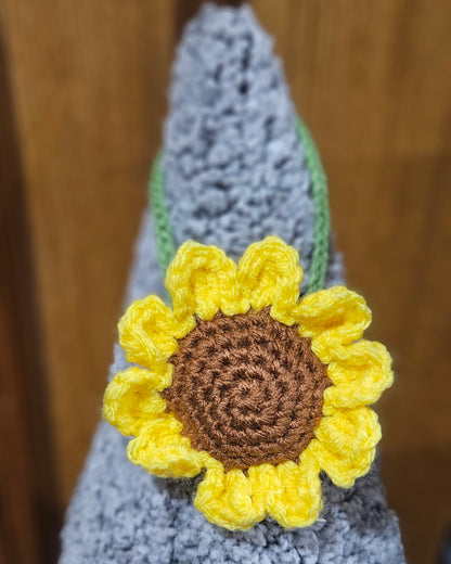 Floral Hanging Charm - Dainty Bag Charm