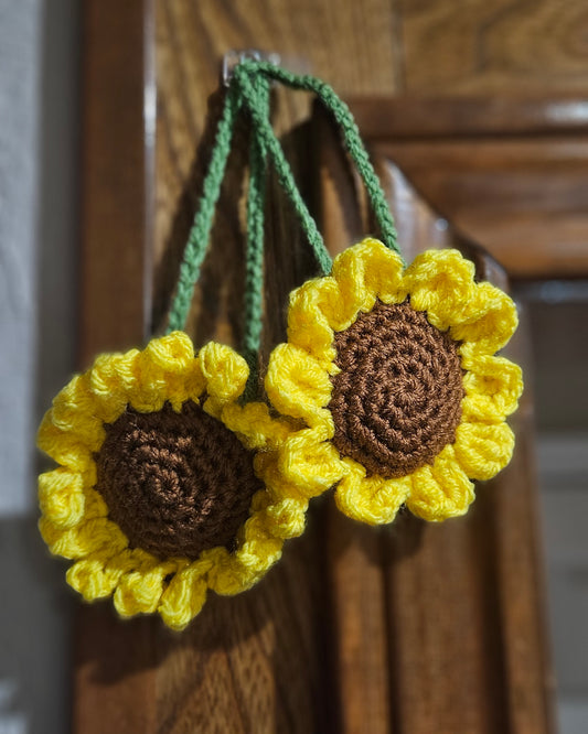 Floral Hanging Charm - Dainty Bag Charm