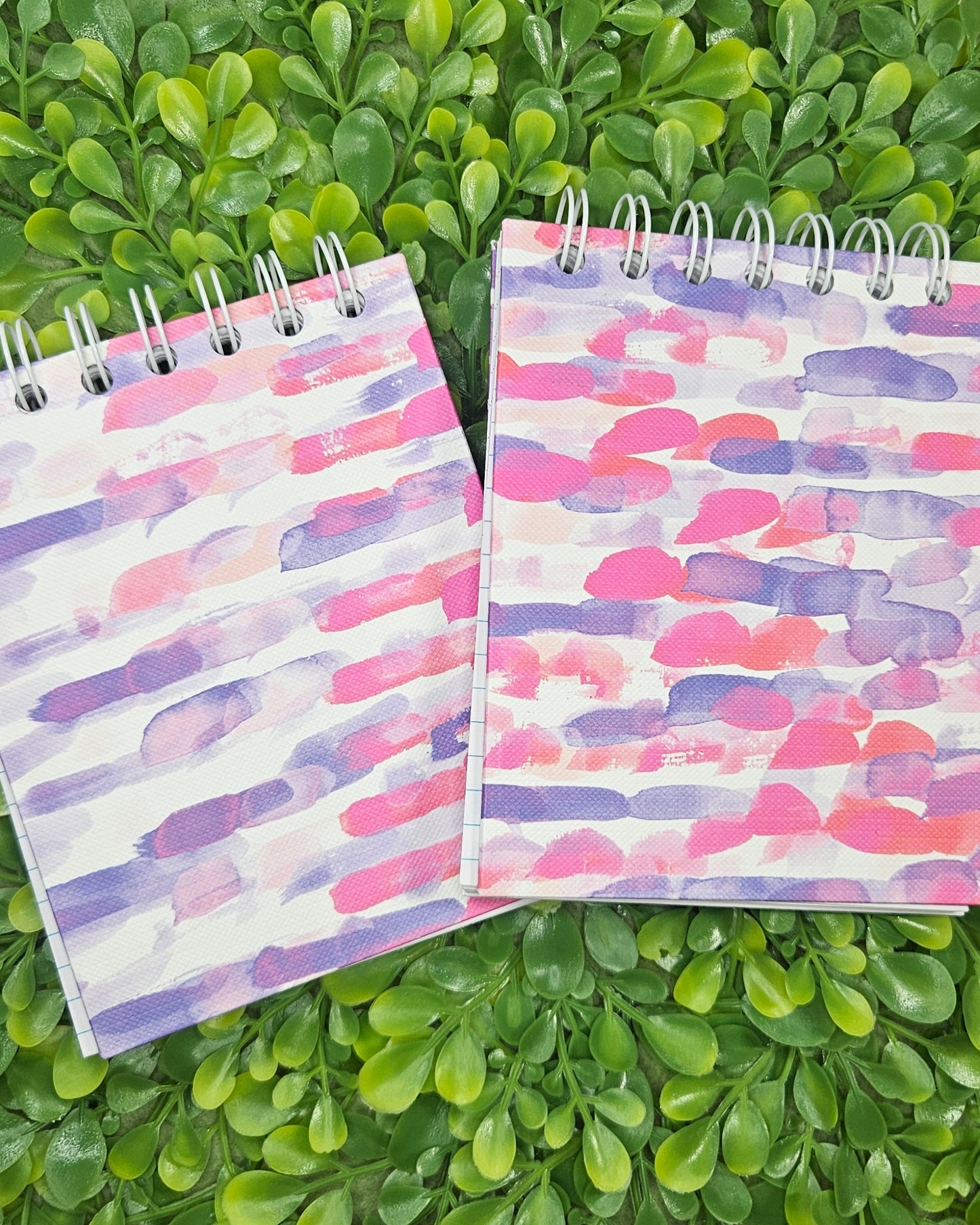 Watercolor Theme Handmade Wire-bound Notebook
