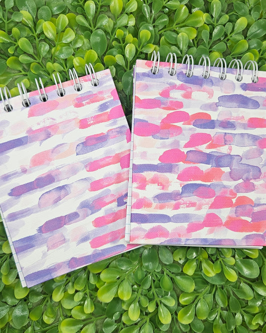 Watercolor Theme Handmade Wire-bound Notebook